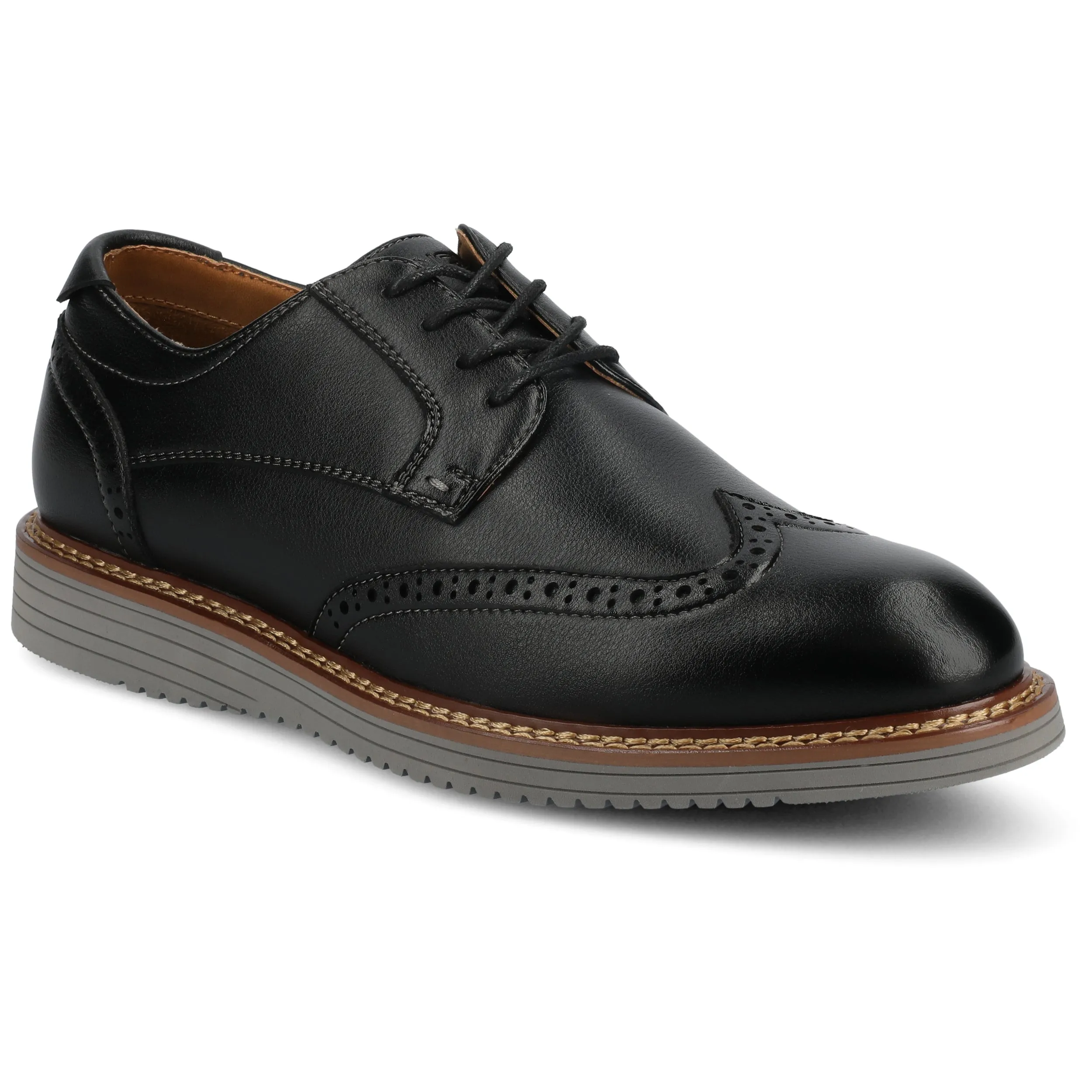 Vance Lorenzo Wingtip Hybrid Casual Dress Shoe