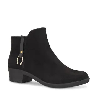 Waterproof Dress Booties In Black