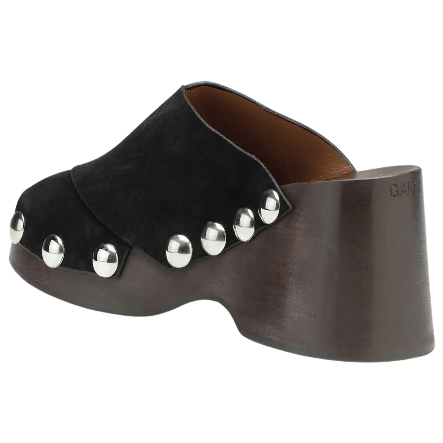 Wedge Clogs In Black