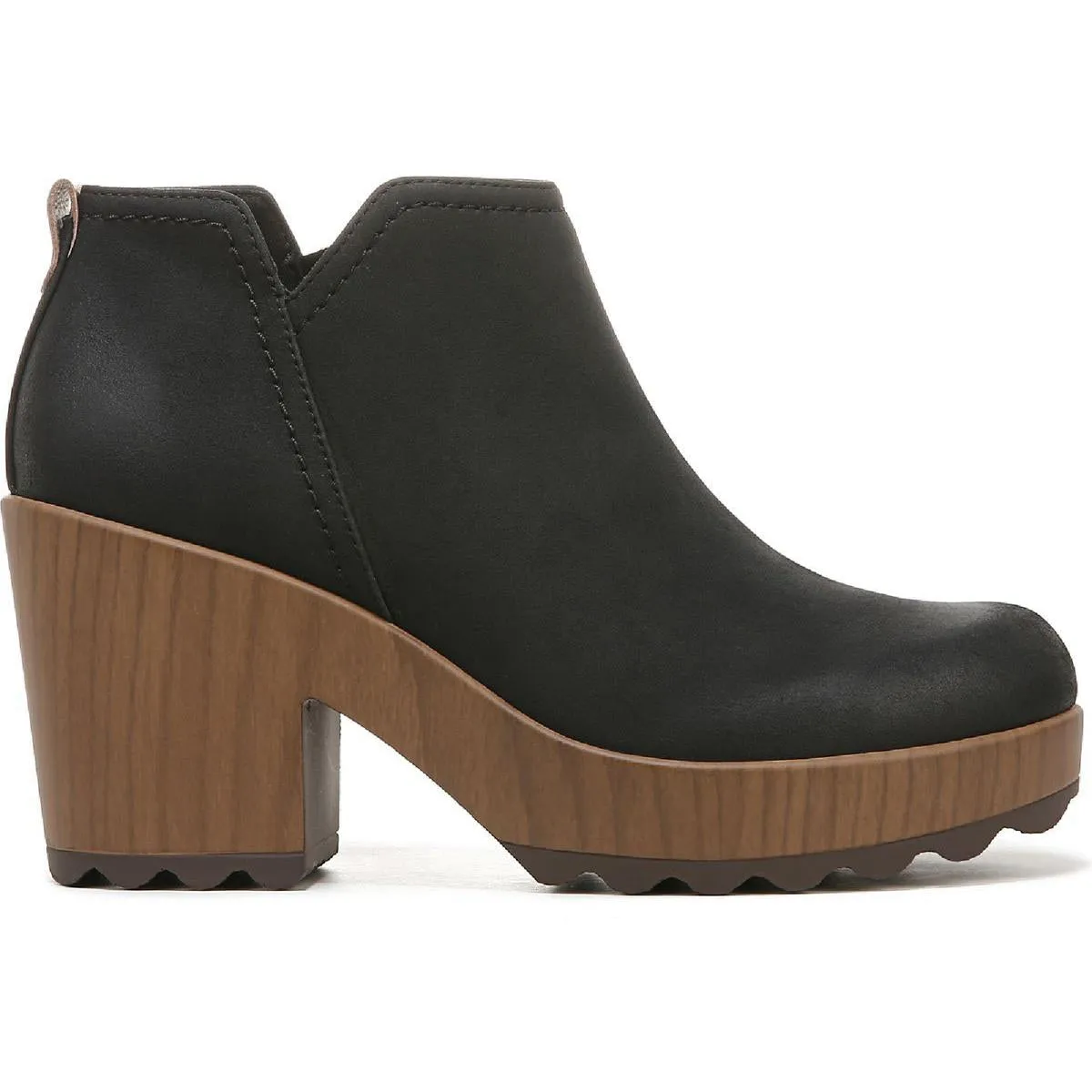 Wishlist Womens Zipper Heels Booties