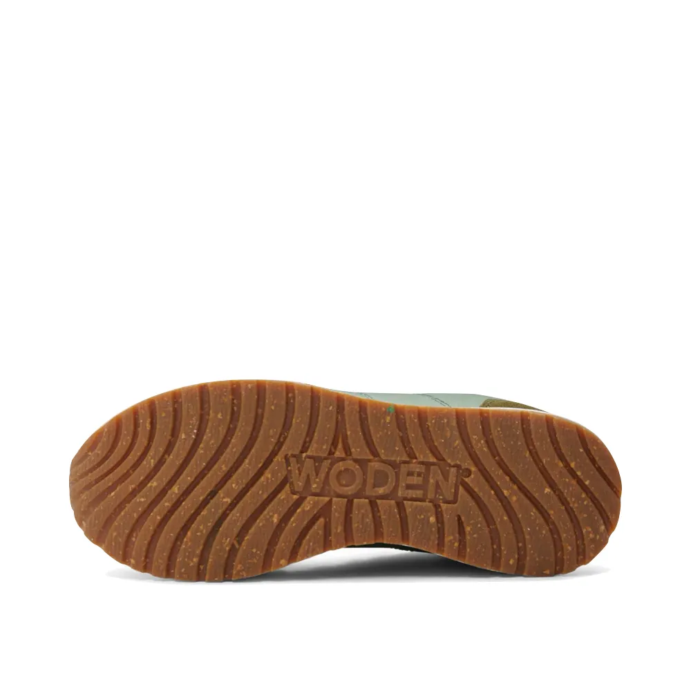 Woden Women's Ronja Sneaker in Algea Multi