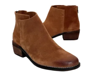 Women's Aldworth Suede Upper Bootie In Brown