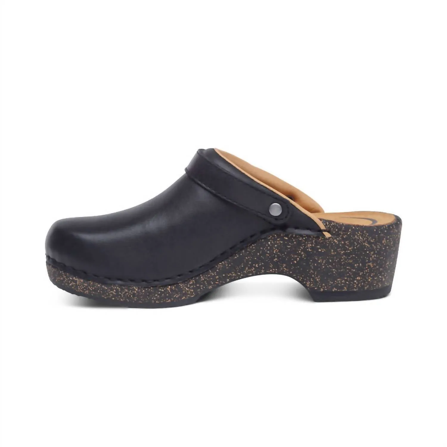 Women's Beckie Cork Clog In Black