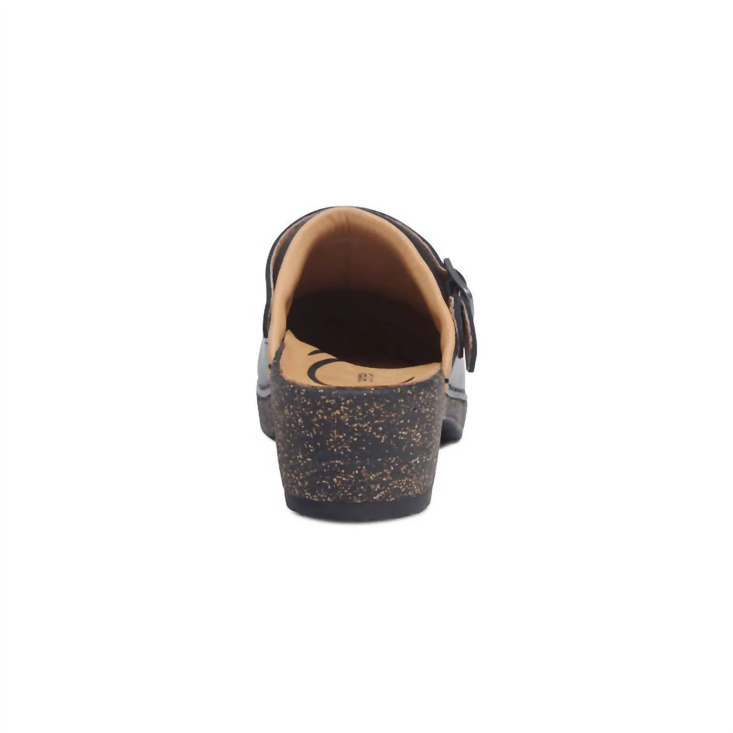 Women's Beckie Cork Clog In Black