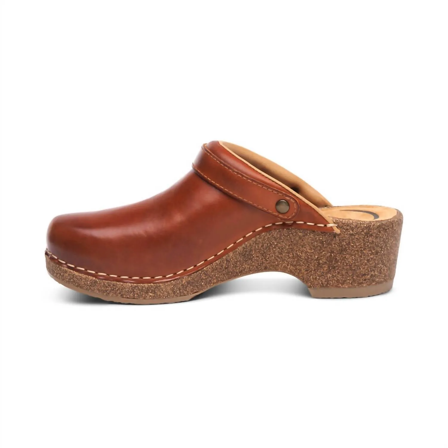 Women's Beckie Cork Clog In Cognac