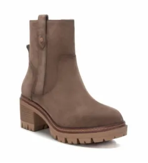Women's Carmela Suede Booties In Taupe
