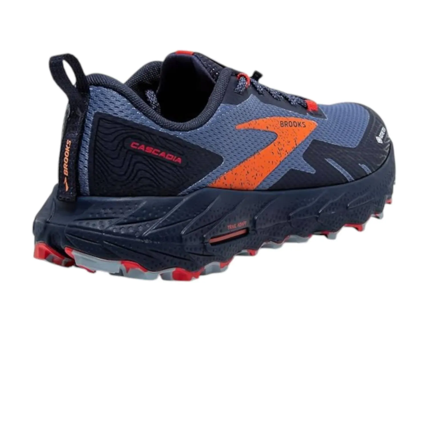 Women's Cascadia Shoes In Navy/bittersweet/peacoat