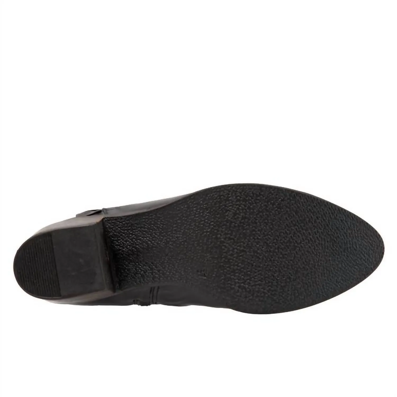Women's Connie Leather Boot In Black