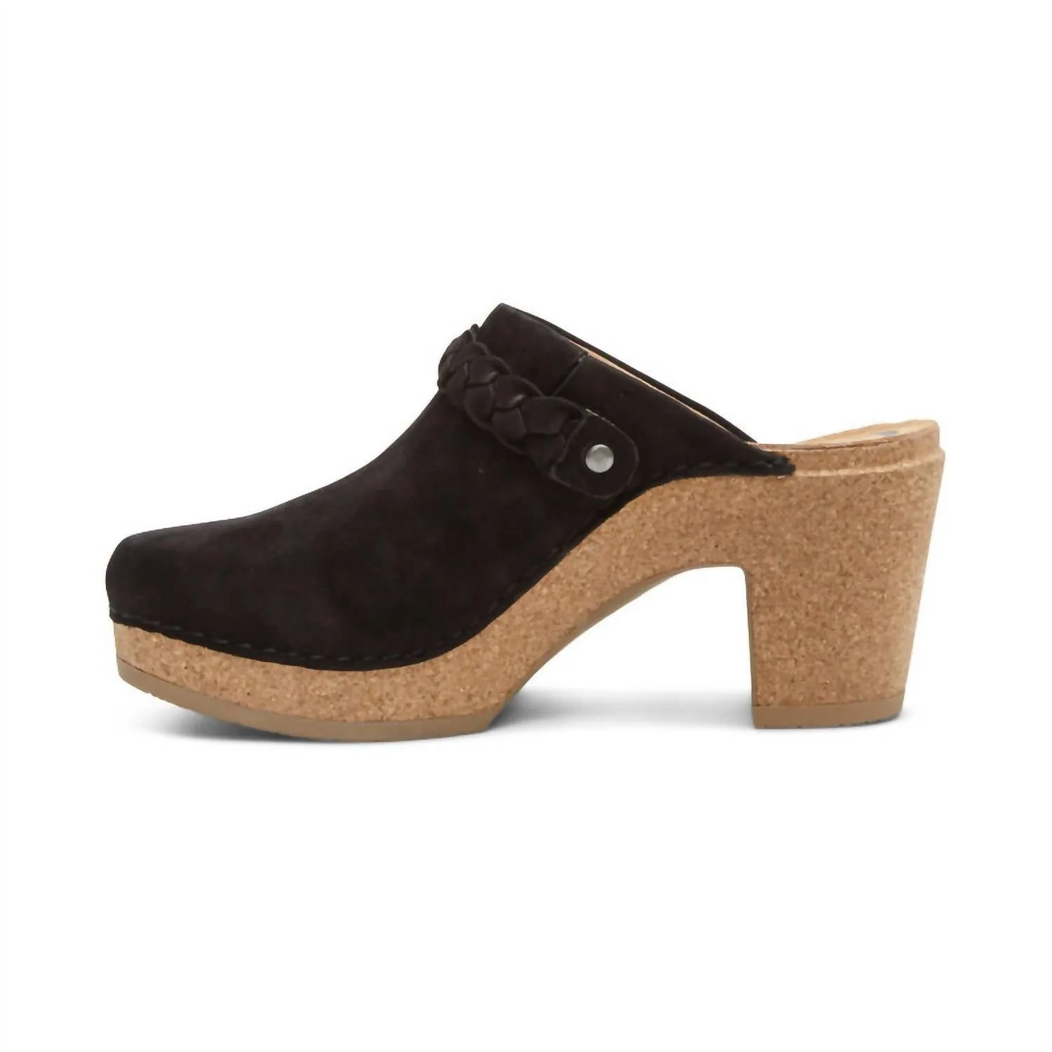 Women's Corey Heeled Clog In Black
