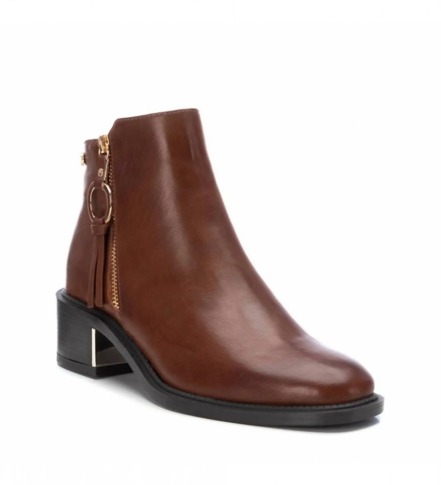 Women's Dress Booties In Brown