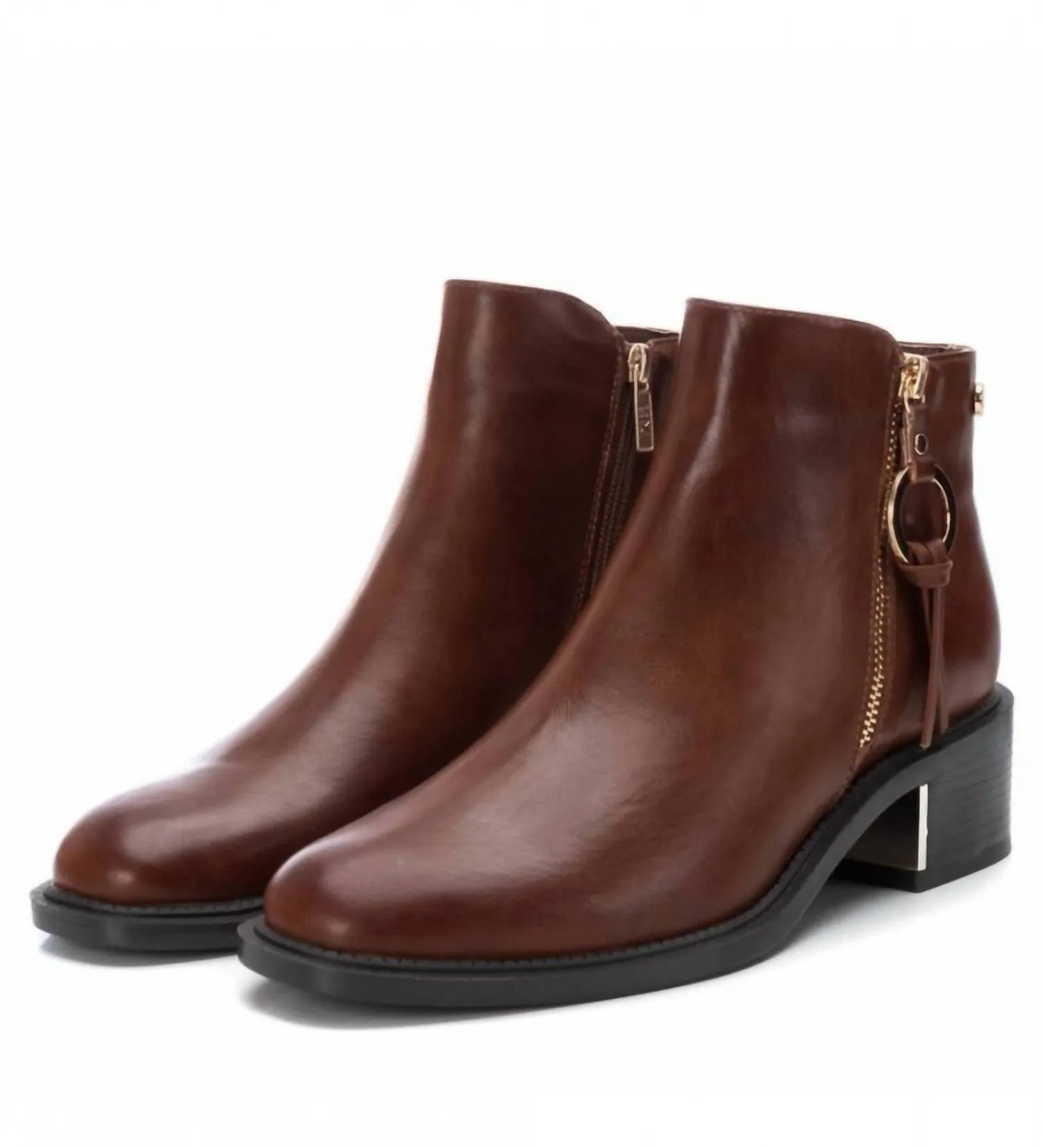 Women's Dress Booties In Brown