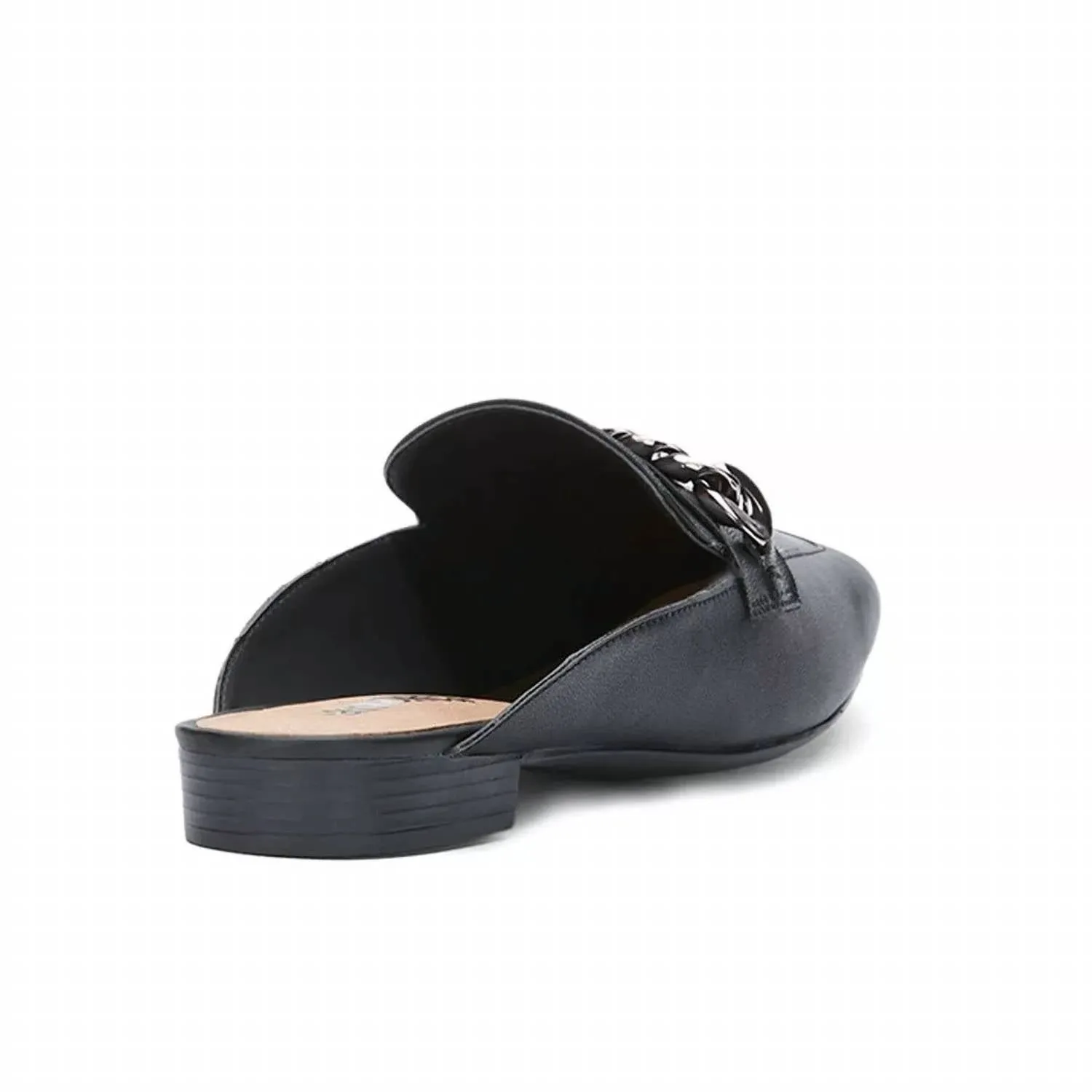 Women's Fashion Dress Mules In Black