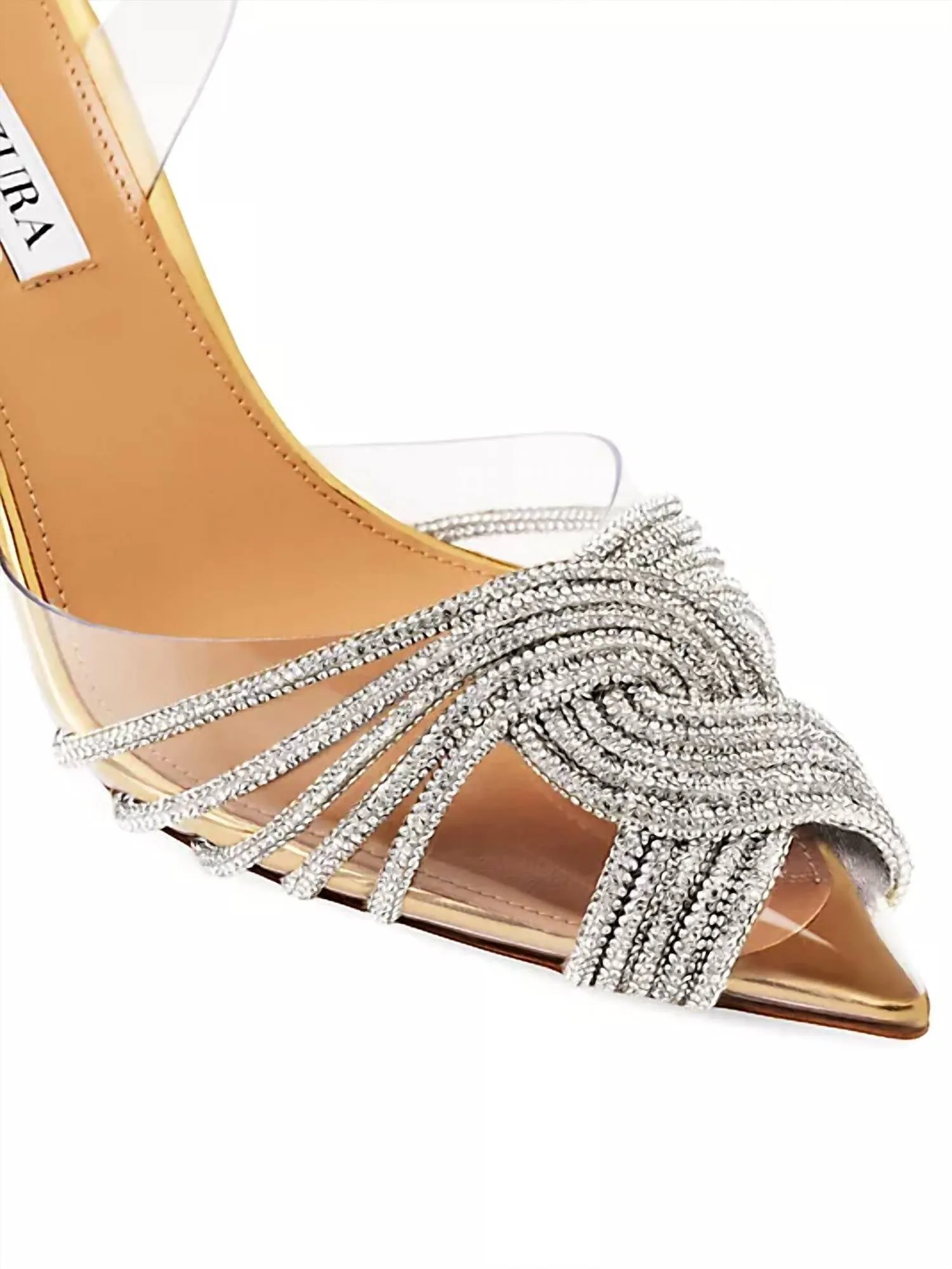 Women's Gatsby 75 Slingback Pump In Soft Gold