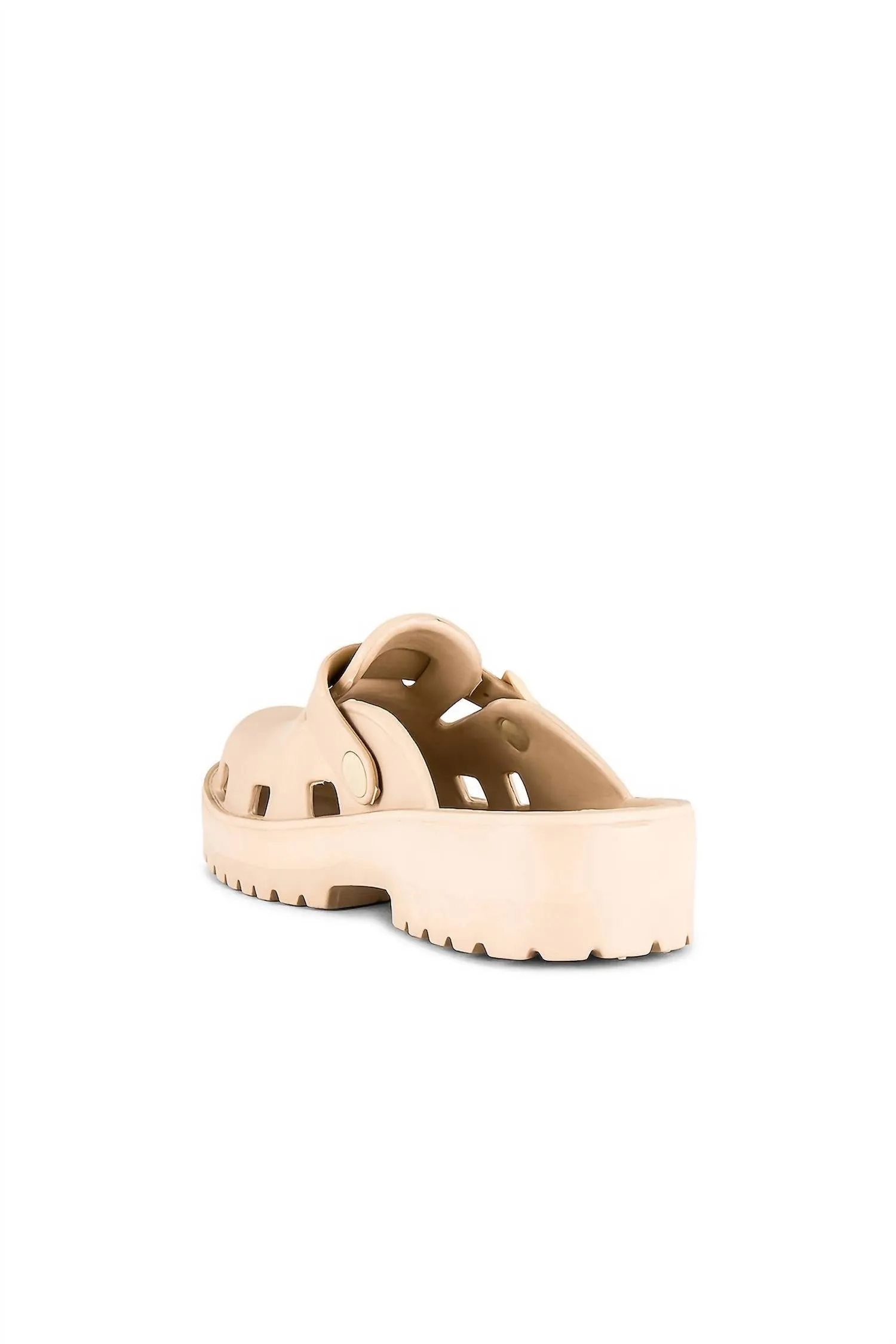 Women's Karlie Buckle Clog In Sand Dune