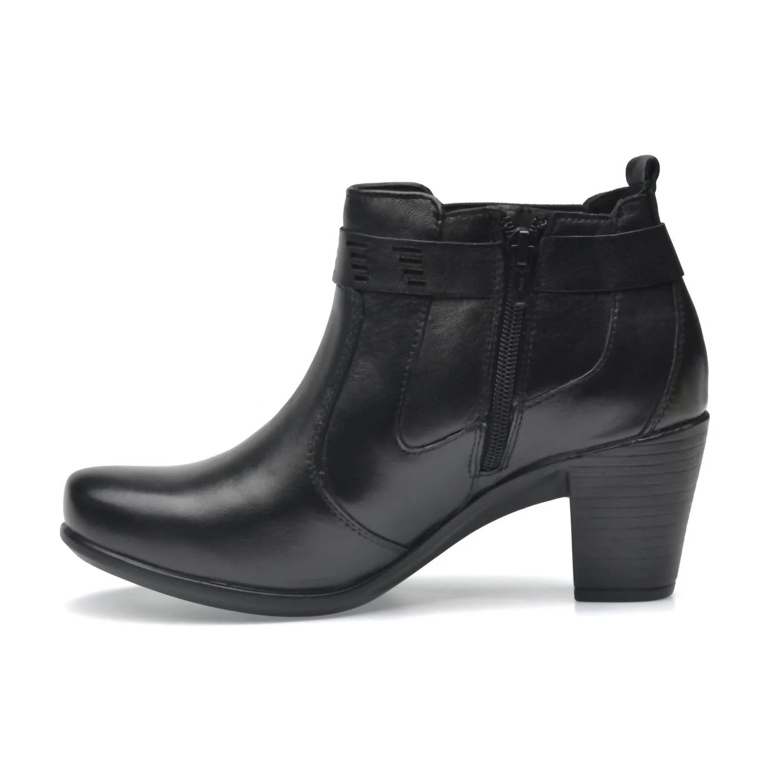 Women's Lambskin Boots Britany In Black