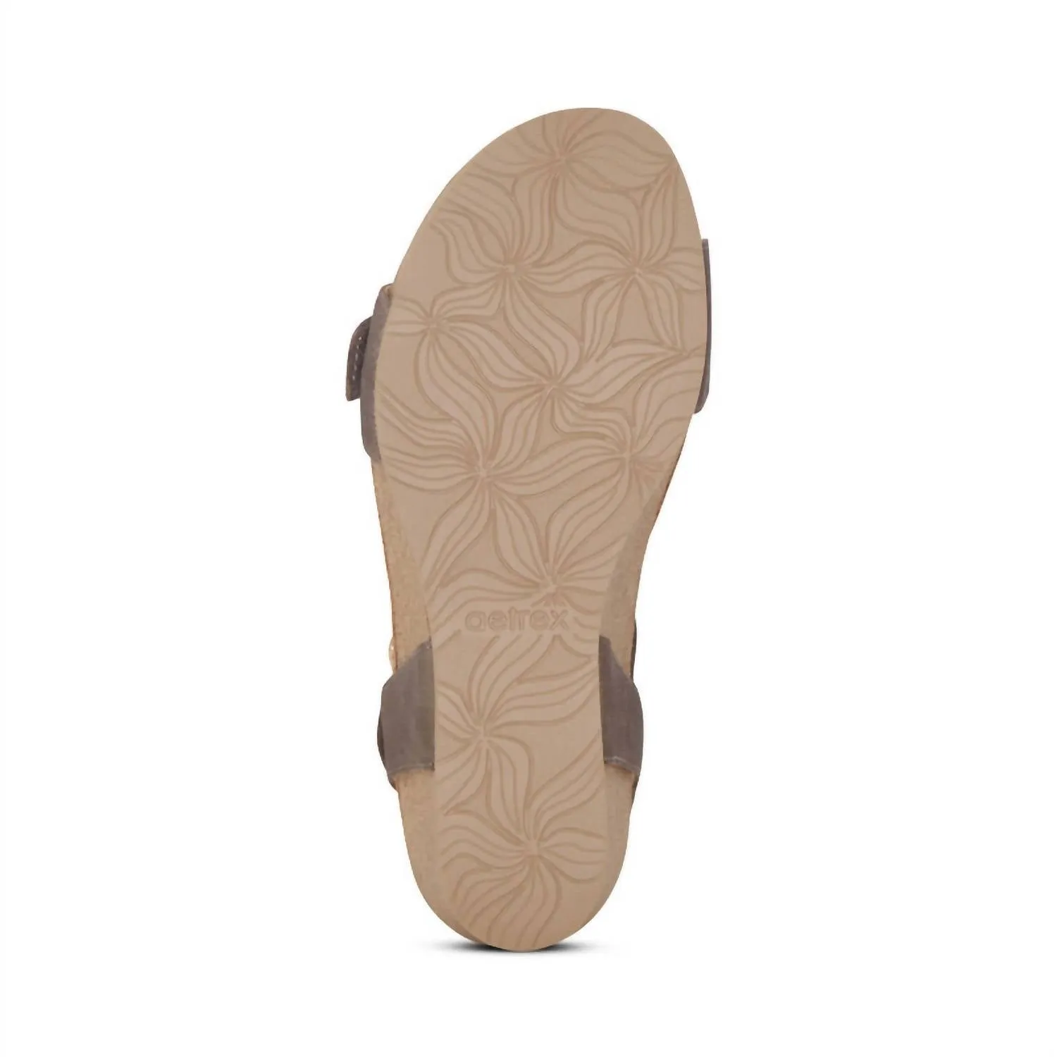 Women's Lexa Quarter Strap Wedge Sandals In Bronze