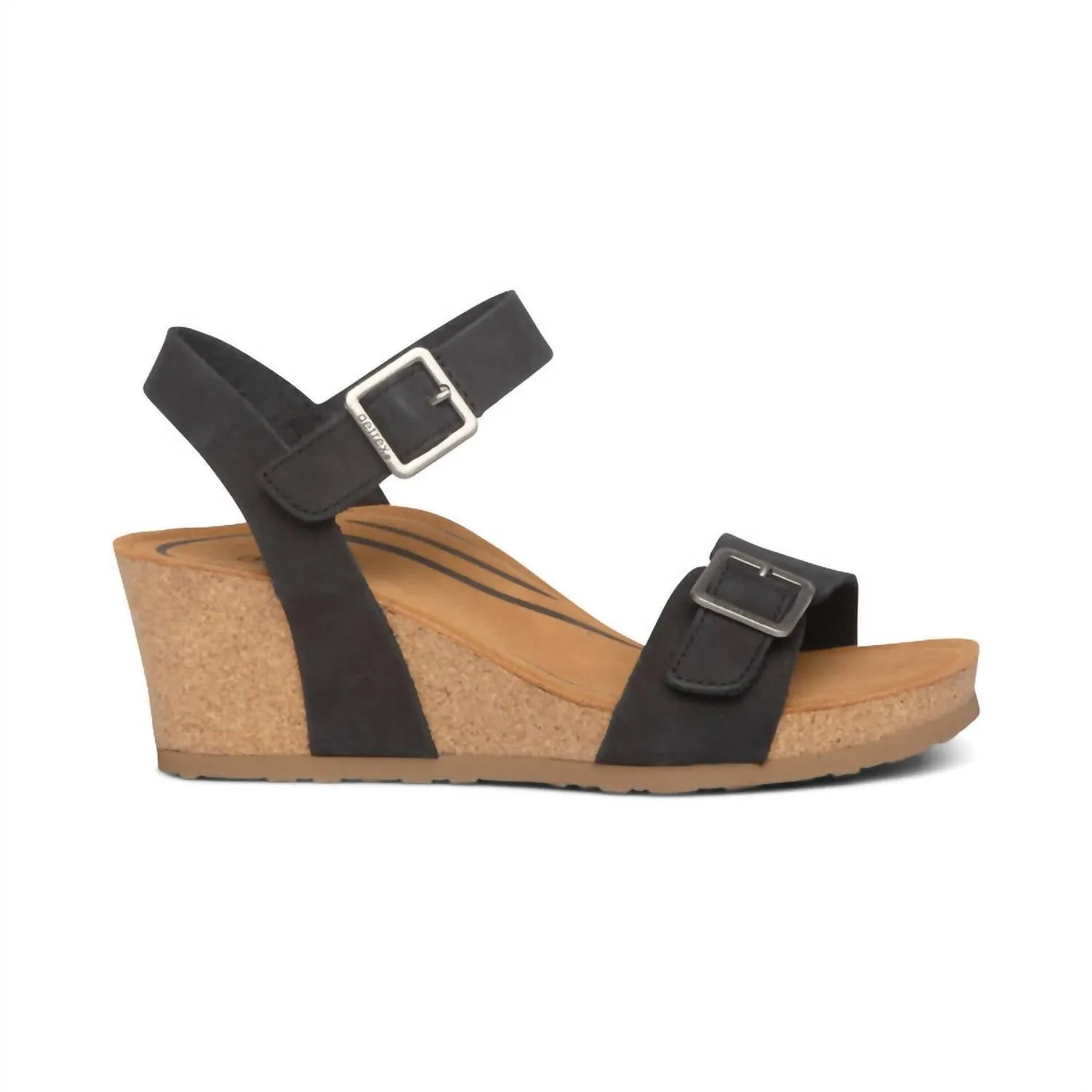 Women's Lexa Wedge Sandals In Black