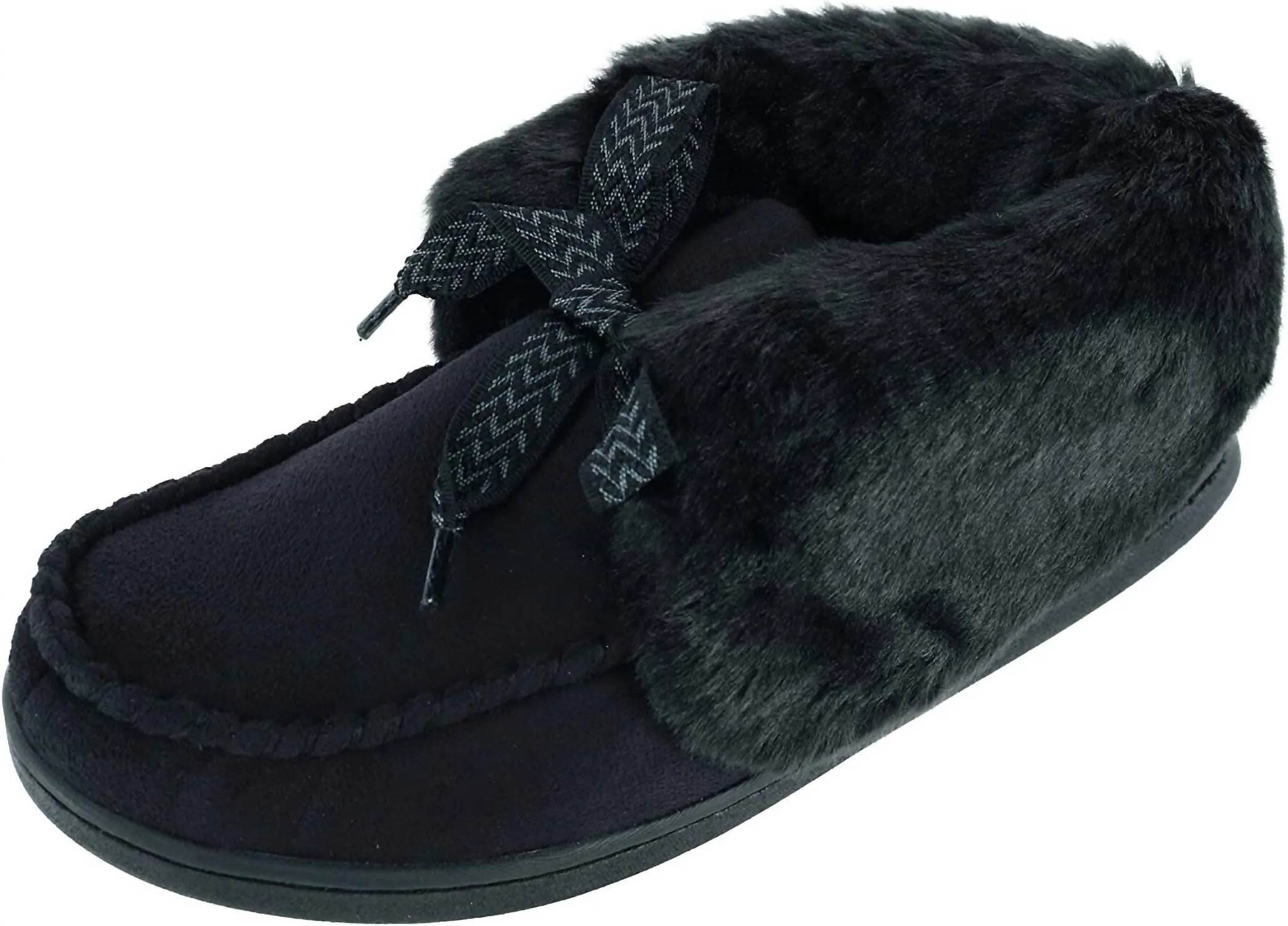 Women's Microsuede Nelly Moc Bootie In Black