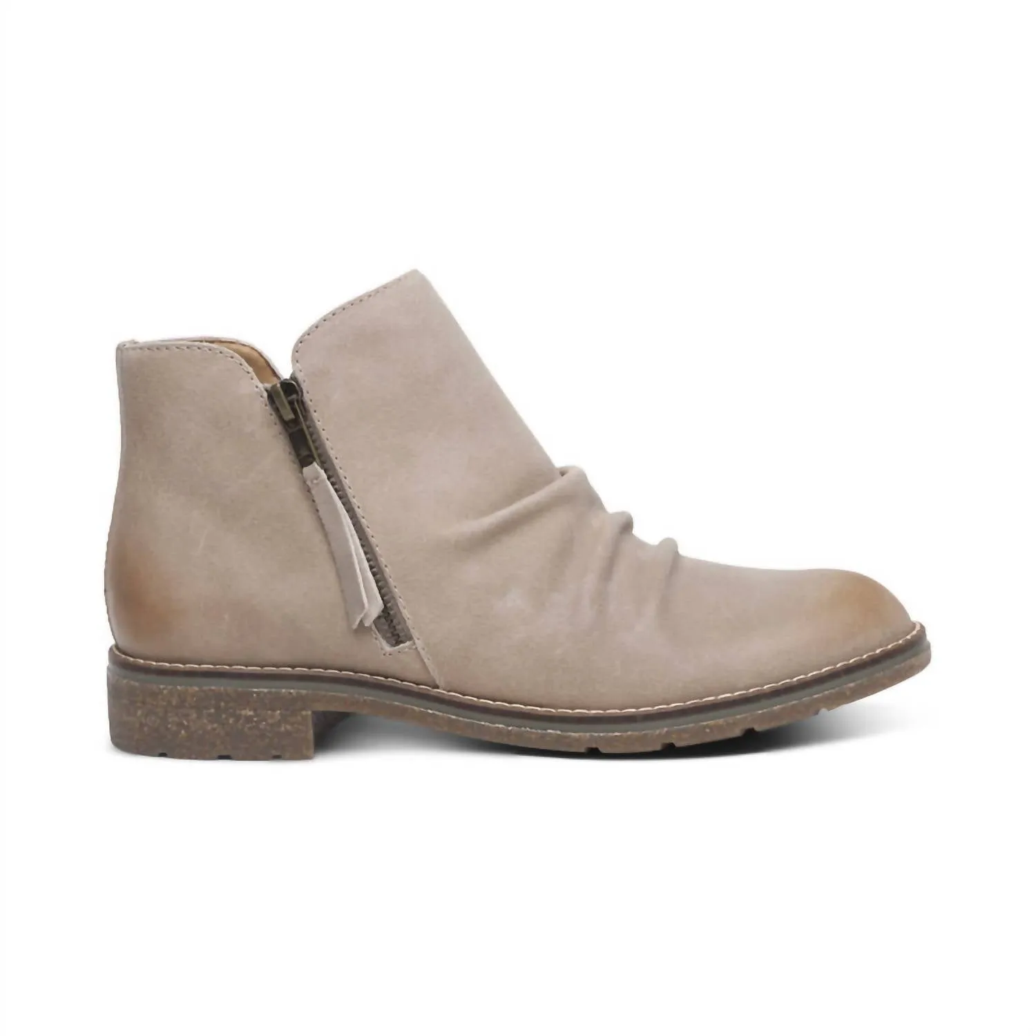 Women's Mila Low Boot In Taupe