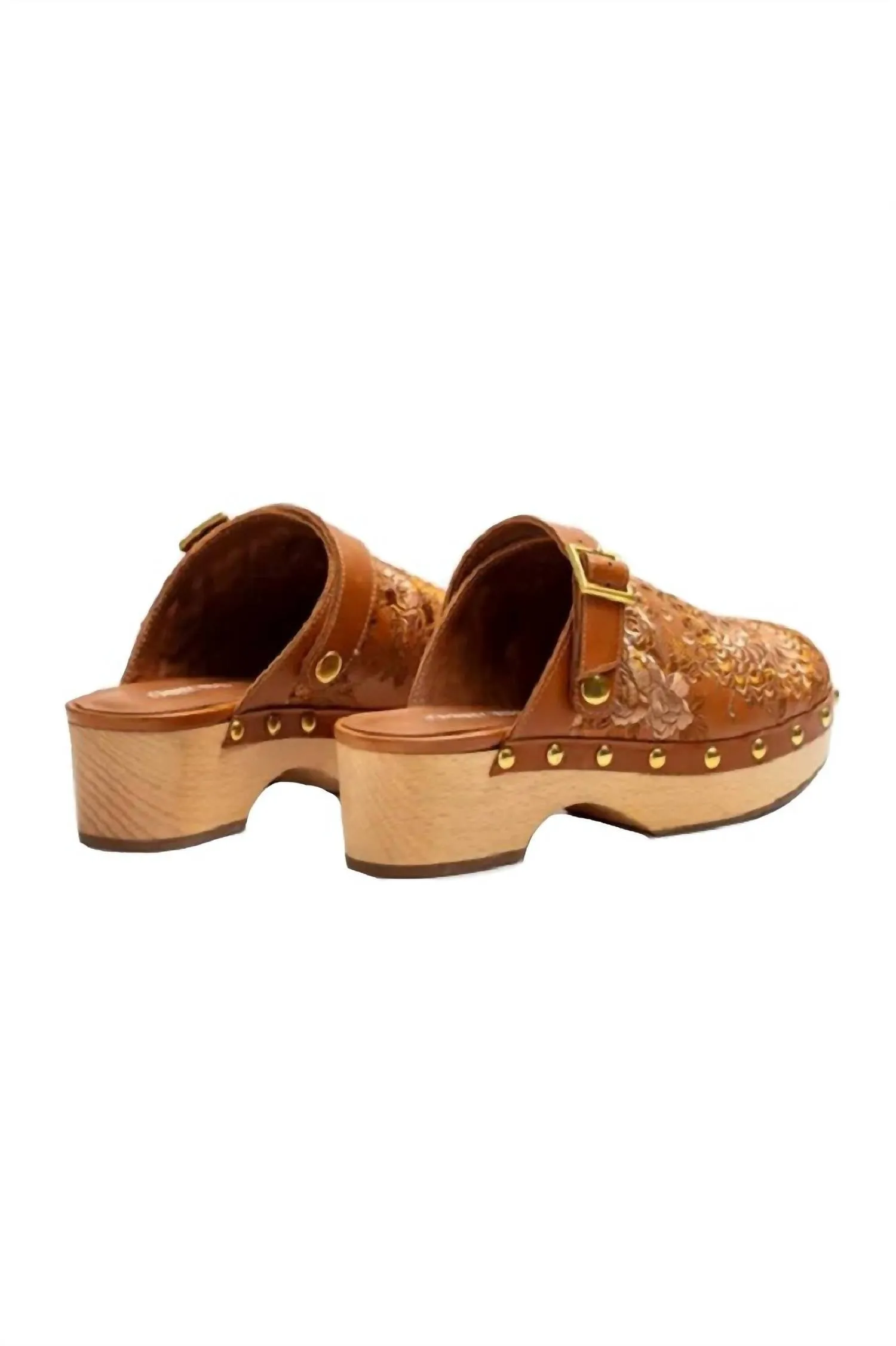 Women's Mono Clog Tonal Slippers In Brown