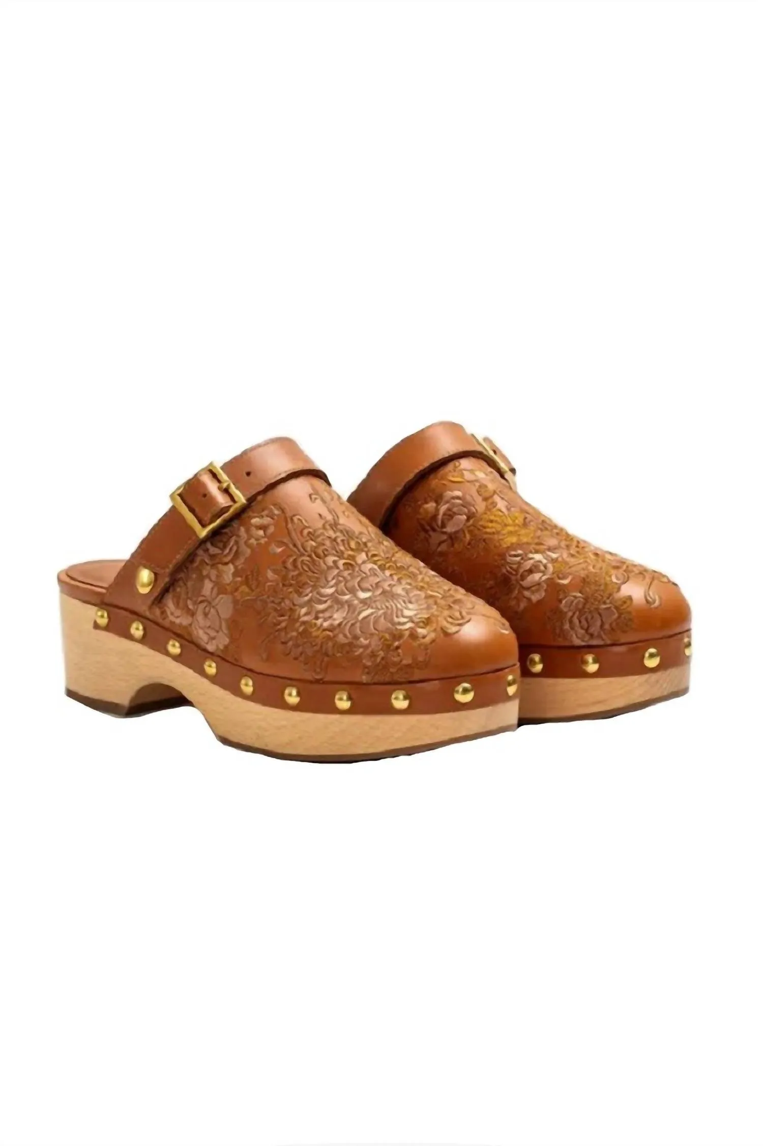 Women's Mono Clog Tonal Slippers In Brown