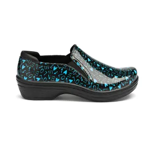 Women's Moxy Clog In Blue Love Patent
