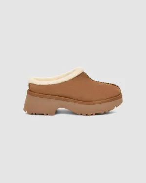 Women's New Height Cozy Clog In Chestnut