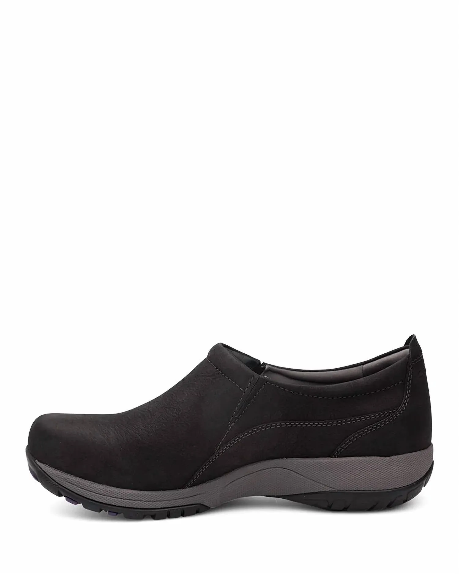 Women's Patti Slip On Clog In Black Nubuck