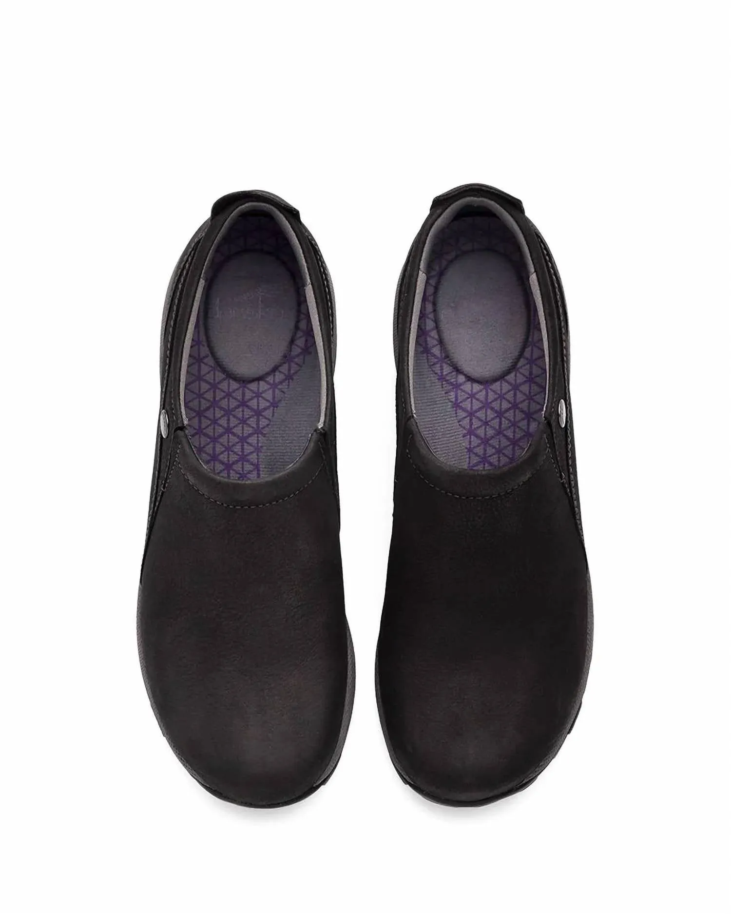 Women's Patti Slip On Clog In Black Nubuck