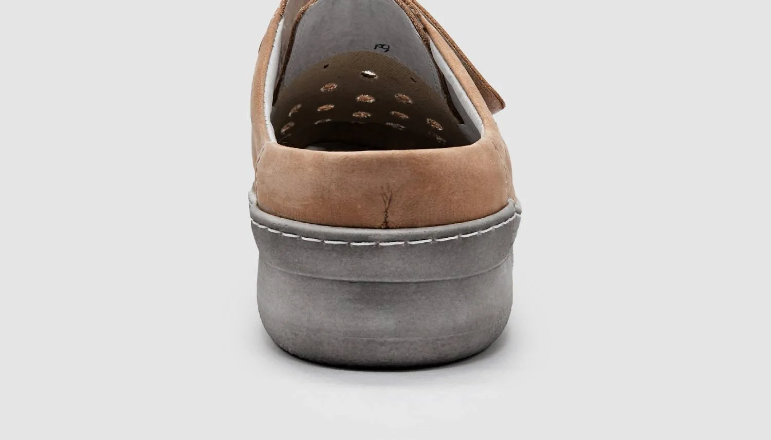 Women's Perforated Leather Clogs In Pink