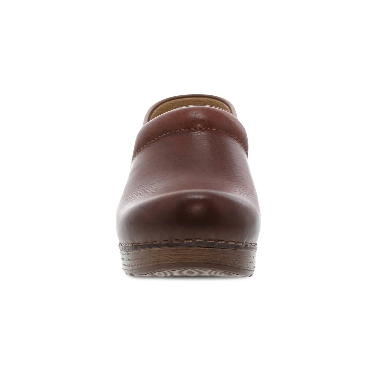 Women's Professional Full Grain Clogs In Saddle