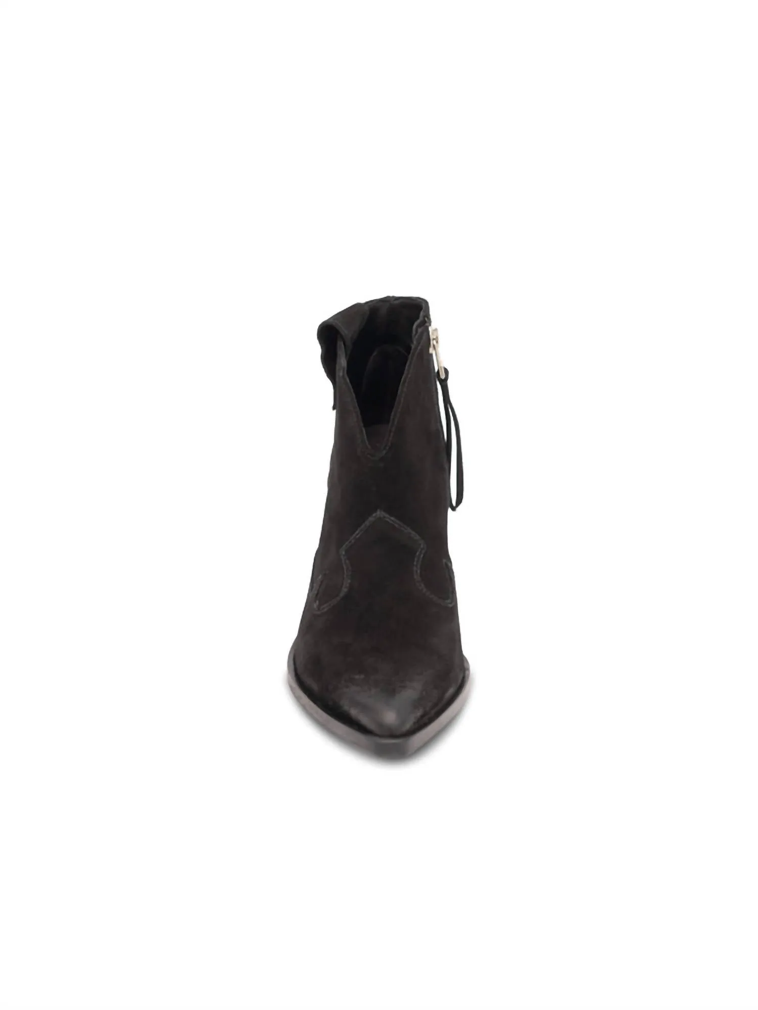 Women's Rodeo Booties In Noir Vintage Calf