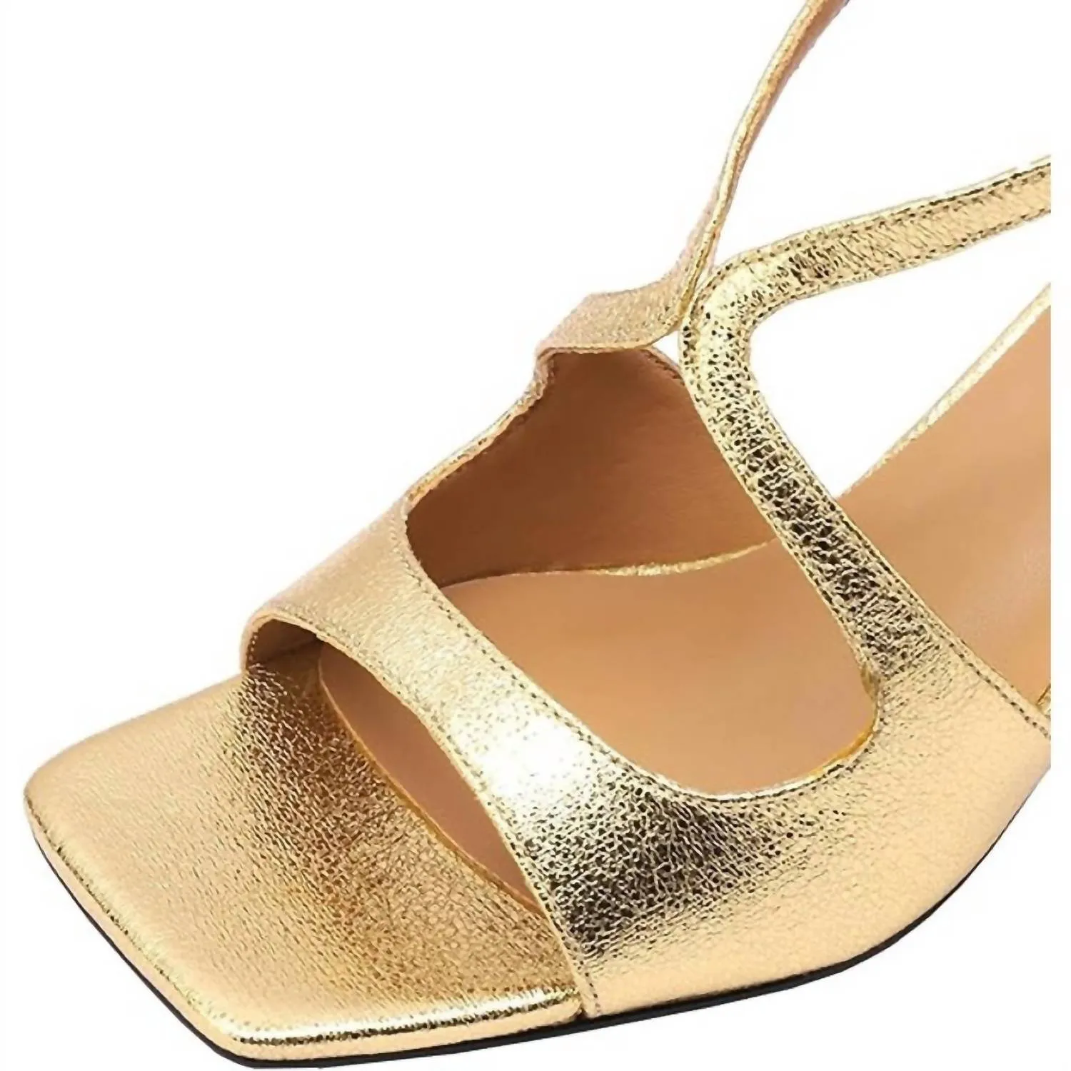 Women's Sexy Strappy Dress Sandals In Gold