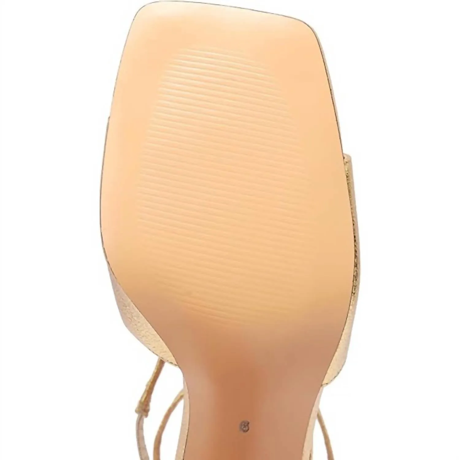 Women's Sexy Strappy Dress Sandals In Gold