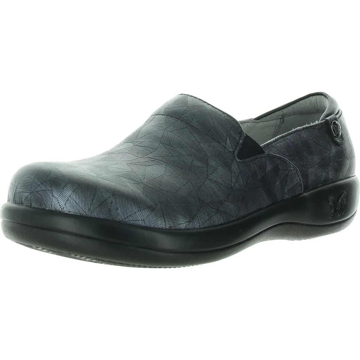 Womens Solid Leather Clogs