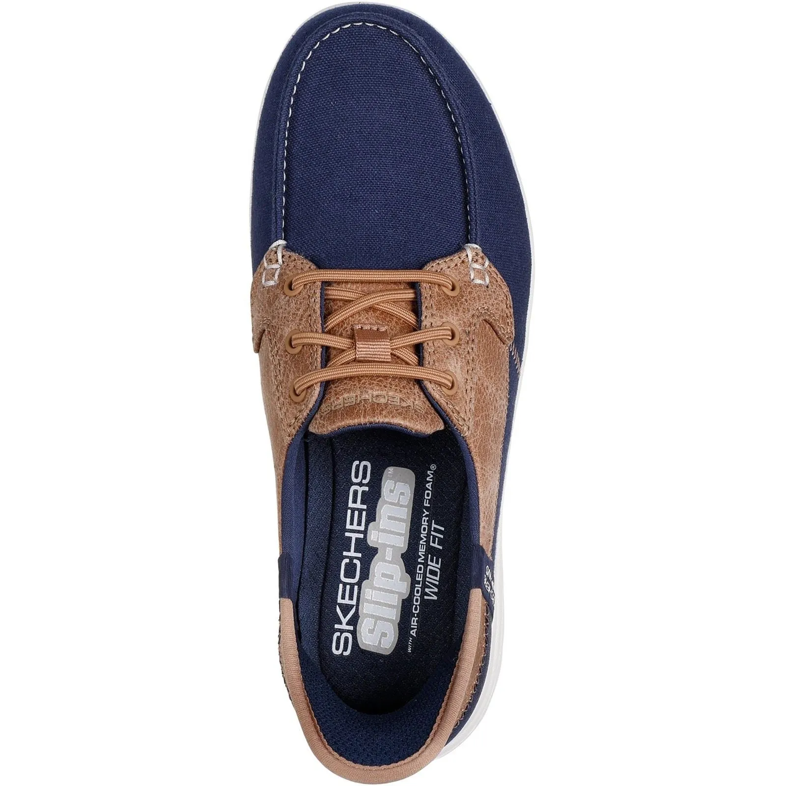 Women's Wide Fit Skechers 136536 Slip-ins Palmilla Trainers