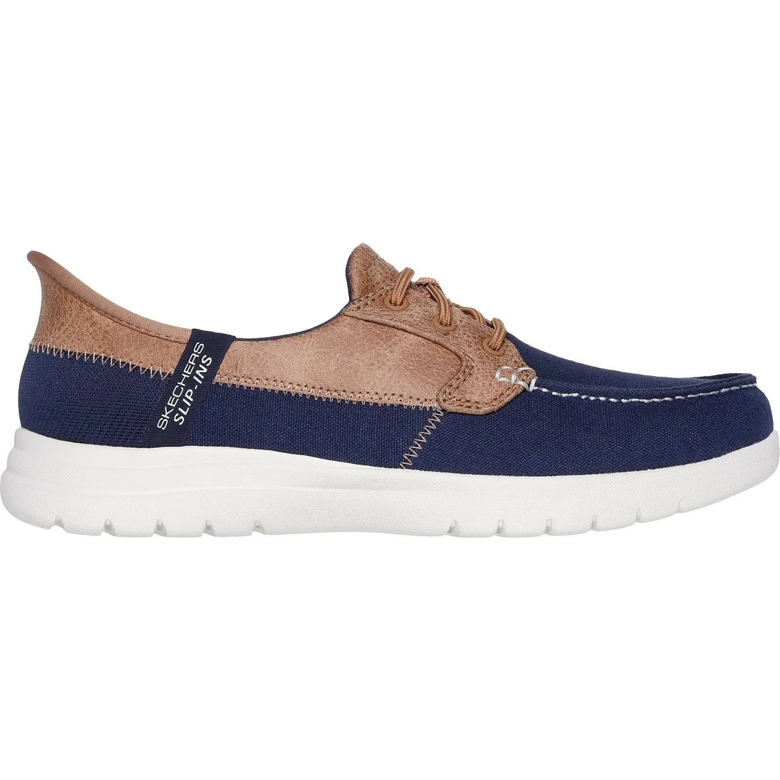Women's Wide Fit Skechers 136536 Slip-ins Palmilla Trainers