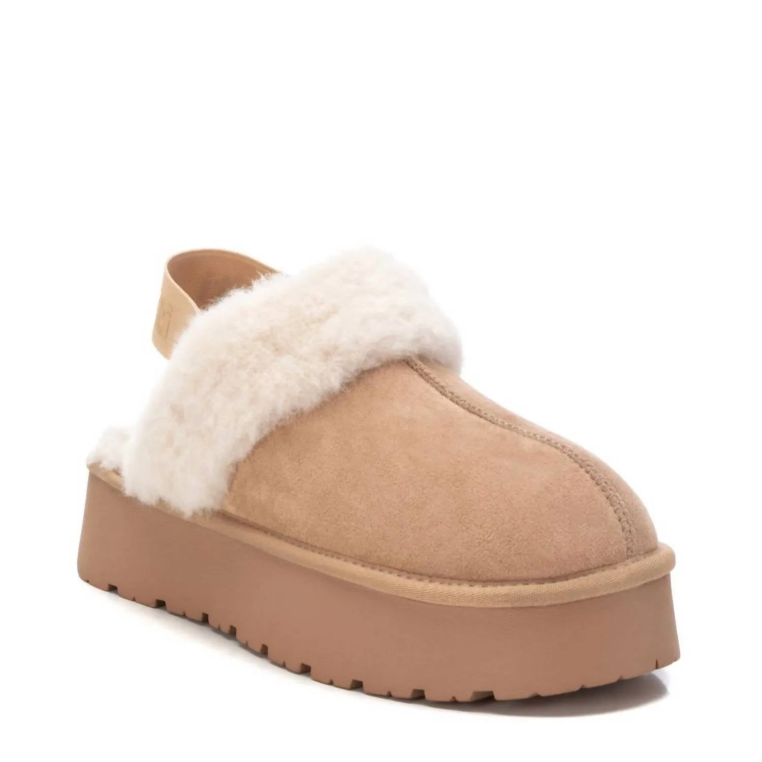 Women's Winter Clogs In Beige